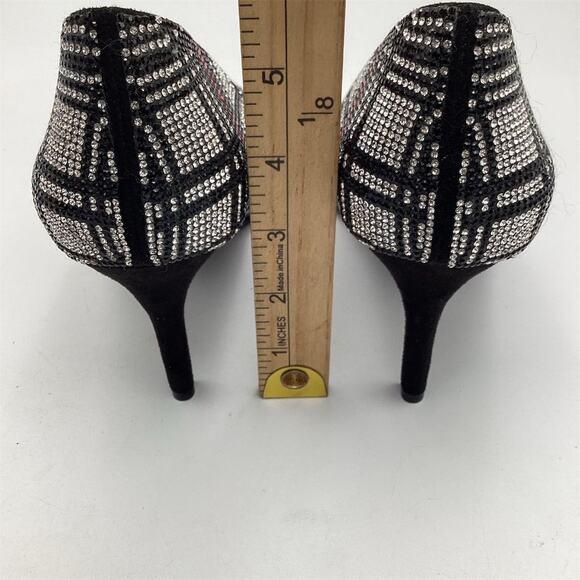 INC Women's Zitah Plaid Rhinestone Stiletto Pumps Size 7.5 Multicolor - Picture 9 of 9